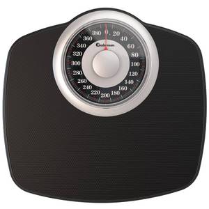 lot 11890 image: Adamson A25 Scales for Body Weight - Up to 400 LB - New Version - 5.3 Dial on 12.4 x 12 Platform - Anti-Skid Rubber Surface - High Precision Bathroom Scale Analog - Durable with 20-Year Assurance