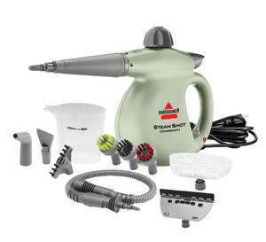 lot 11892 image: BISSELL� Steam Shot�� OmniReach Handheld Steam Cleaner, New 2024 Model