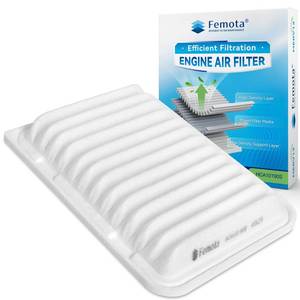 lot 12114 image: Femota CA10190 Engine Air Filter, replacement for Toyota CorollaMatrixYaris, Scion iMxD, Pontiac Vibe, OE # 17801-YZZ05,17801-0D060, 88975792.