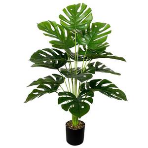 lot 12117 image: Rozwkeo Artificial Plants in Pots Large Fake Tree Floor Faux Tropical Plants Decorative Greenry House Potted Tall for Home Office Living Room Decor Indoor Garden Outdoor (75cm Large Monstera Palm)