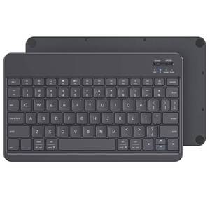 lot 12151 image: Emetok Portable Bluetooth Keyboard with Larger Keycaps, Upgraded Rechargeable BLE Keyboard for iPad 10.2 inch, Speedier ResponseComfortable TypingAutomatic Identification for Windows, Android