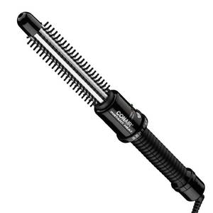 lot 12162 image: Conair Instant Heat Curling Iron Brush, 34-Inch Barrel - For Use On Short Hair