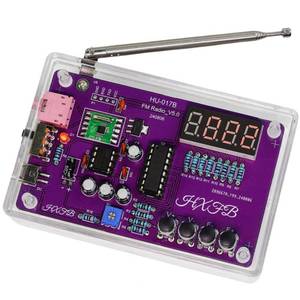lot 12168 image: DIY FM Radio Kit, 87-108MHz Frequency Range, Soldering Practice
