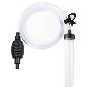 lot 12186 image: Laifoo 5ft Aquarium Siphon Vacuum Cleaner for Fish Tank Cleaning Gravel & Sand