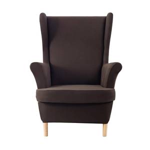lot 12199 image: LEONEBEBE Wingback Chair Covers 2 Piece High Stretchable Arm Chair Slipcovers 1 Seat Sofa Protector Universal Spandex Fabric Elastic Bottom Non-Slip Perfect for Living Room Bedroom (Coffee)