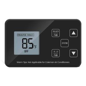 lot 12226 image: New Generation RV Thermostat, Briidea RV LCD Screen Digital Thermostat (CoolHeat), Replace for Dometic 3106995.032, Not Applicable For Coleman Air Conditioners & Dometic 3 Wires System, 12V DC