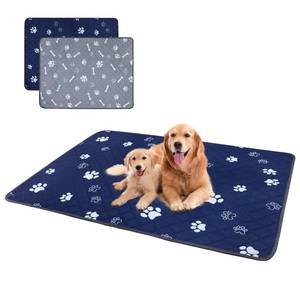 lot 12266 image: Washable Pee Pads for Dogs 2 Pack,3648 Reusable Puppy Pads Pet Training Pads with Great Absorbent,Leakproof Fabric and Non Slip Backing for Potty,Crate,Whelping,Floor,Playpen,Sofa,Car