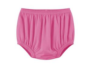 lot 12271 image: EEOST Adult Diaper Cover for Incontinence Noiseless Leak-Protection Underwear Plastic Pants Over Diapers Waterproof Rubber Pants (Pink, S)