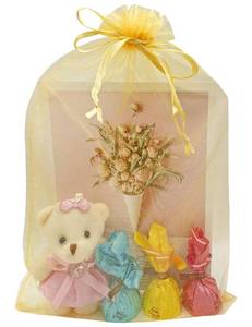 lot 12277 image: Jexila 100PCS 8X12 inch Organza Bags Gold Large Mesh Bag Drawstring Jewelry Small Gift Packing Bags for Christmas Wedding Party Favor Pouch Bags