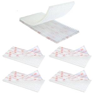 lot 4017 image: Dual Lock Tape 1in x 2in 10pcs, Dual Lock Heavy Duty Mounting Tape��Interlocking Tape Reclosable Fastener Self Sticky SJ3560 Dual Lock Strip for EZ Pass Mounting Tape