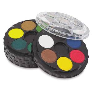lot 4019 image: Koh-I-Noor Opaque Watercolor Paint Wheel, 24 Colors, 1 Each (FA171506.BC)