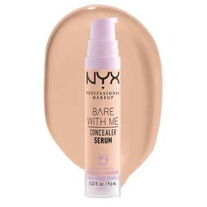 lot 4427 image: NYX PROFESSIONAL MAKEUP Bare With Me Concealer Serum, Concealer Makeup For Up To 24Hr Hydration - Vanilla