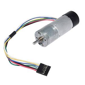 lot 4430 image: Encoder Metal Gearmotor 12V DC High Speed 300RPM Gear Motor with Encoder for Arduino and 3D Printers