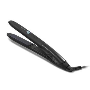 lot 4463 image: Bio Ionic 10X Styling Iron, 1 Hair Straightener with Moisturizing Heat Technology, Flat Iron for 10-Minute Styling, Hair Straightener and Curler - Retail $227.42
