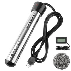 lot 5621 image: NiaoChao 2000W Immersion Water Heater, Portable Electric with 304 Stainless Steel Anti-scalding, Heats up to 5 Gallons of Water in Minutes