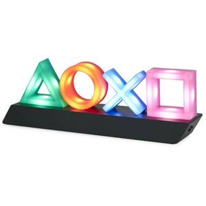lot 5642 image: Paladone Playstation Controller Icons Light with 3 Light Modes - Sound Reactive, Dynamic Phasing, and Standard Mode - Gaming Desk Accessories and Game Room Decor