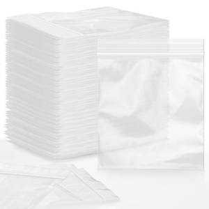 lot 5653 image: Aubeco 3�� X 3�� (1200 Count) 2 Mil Clear Reclosable Zip Bags, Plastic Poly Bags with Resealable Zipper Lock, Sturdy for Organizing, Travel, Shipping, Packaging, and Storage