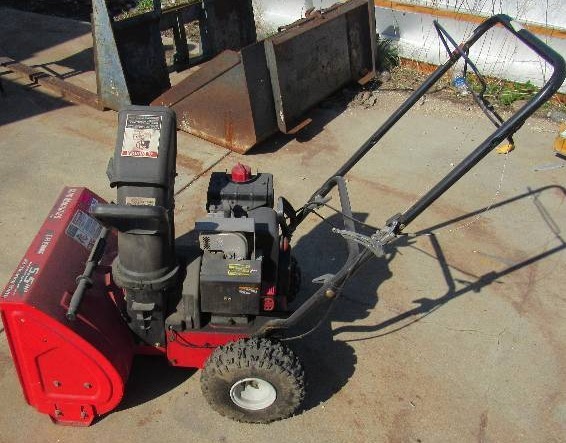 lot 5957 image: MTD Yard Machines Snow Blower - Model #31A-3BAD700