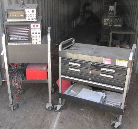 lot 5963 image: Tech Pro Diagnostic System on Cart Plus Additional Cart