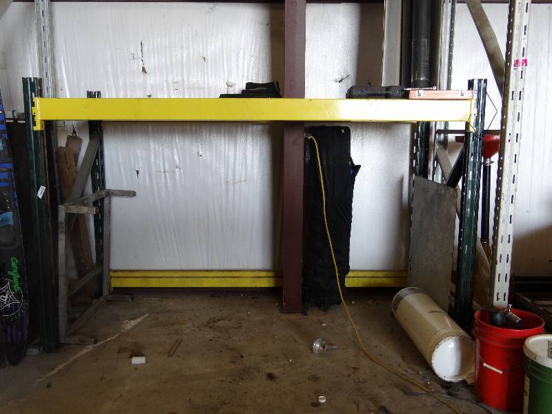 lot 3464 image: 2 Sections of Pallet Racking