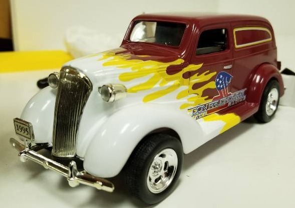 lot 1086 image: Don Prudhomme limited edition 1937 Chevy Panel Delivery Street Rod
