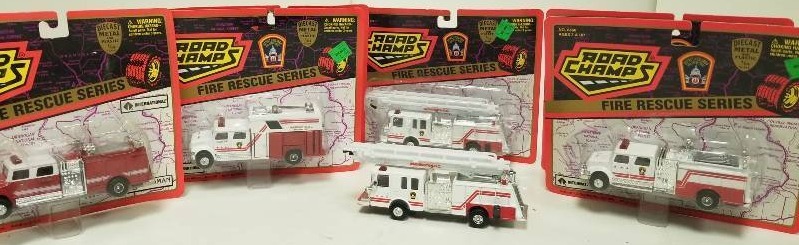lot 1092 image: 5 Road Champ Fire Rescue Series