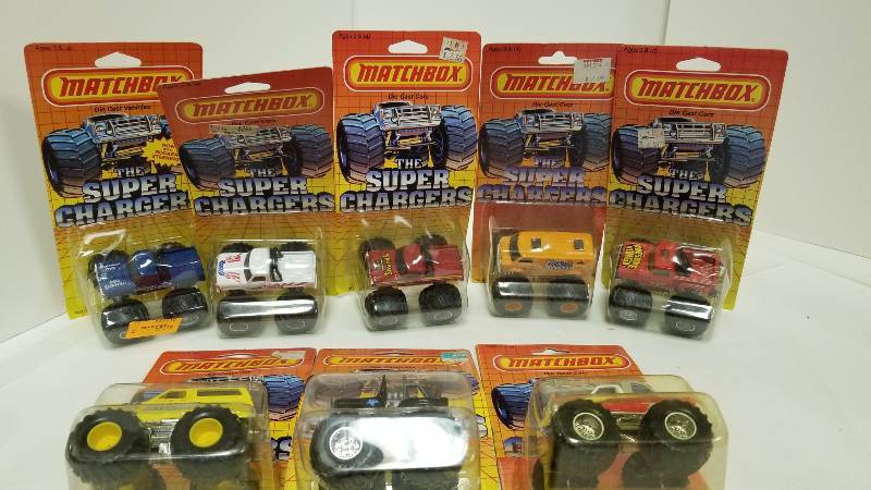 matchbox super chargers monster truck