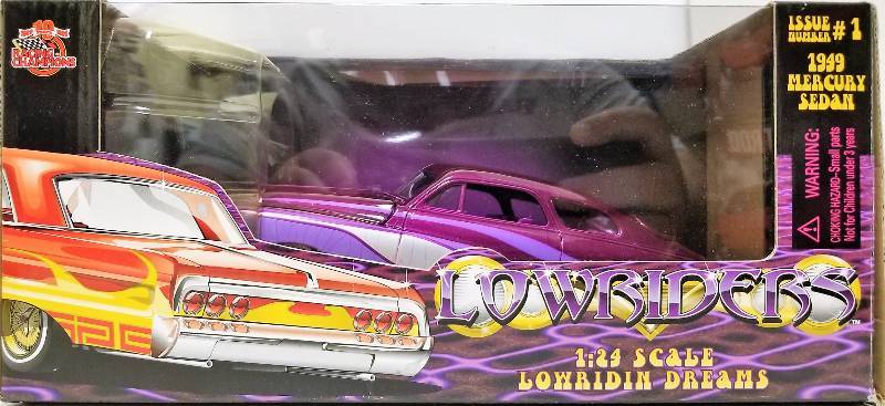 lot 1110 image: Racing Champions,Issue 1, 1949 Mercury Ssdan, 124 scale, NIB