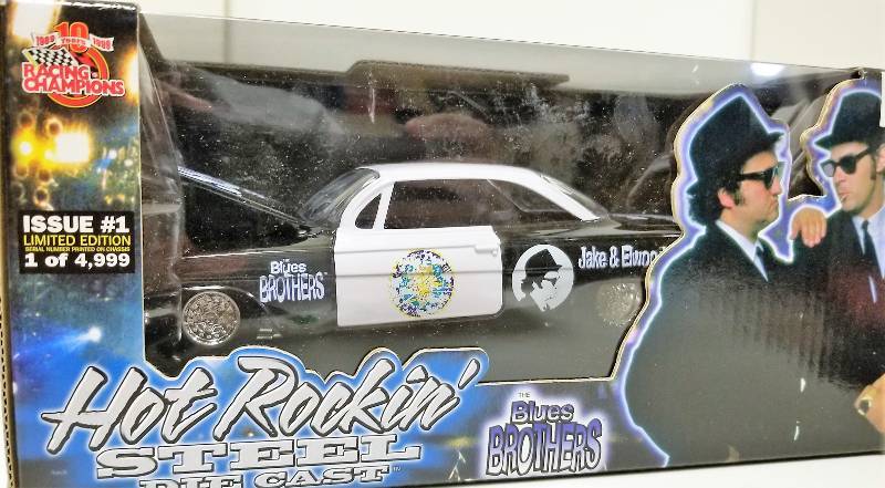 lot 1115 image: Racing Champions, Issue 1, The Blues Brothers, 1 of 4999, 124 scale, NIB