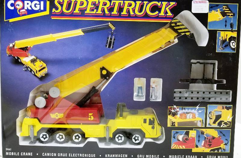 lot 1142 image: Corgi Supertruck Mobile Crane, NIB