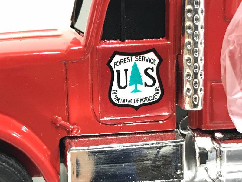 lot 1258 image: Ertl Semi, Forest Service Semi, 164 scale, 2145, See Pix for detail, NIB