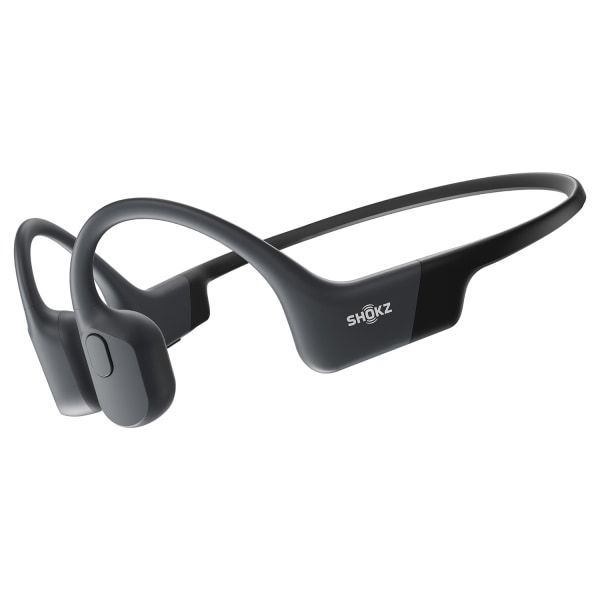 lot 2395 image: Shokz - OpenRun Mini Bone Conduction Open-Ear Endurance Headphones - Black - Retail $114.00