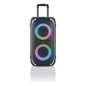 lot 2656 image: onn. Large Party Speaker Gen 2 with LED Lighting - Retail $119.00