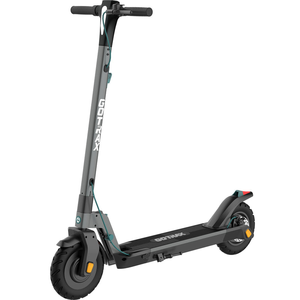 lot 2667 image: GOTRAX G3 Plus Adult Electric Scooter, 300W 10 Tires Max 18 mile Foldable Escooter for Adult, Gray - Retail $400.00