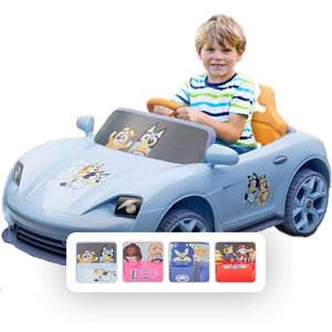 lot 2684 image: Licensed Kids 12-Volt Battery Powered Convertible Ride-on - Retail $170.00
