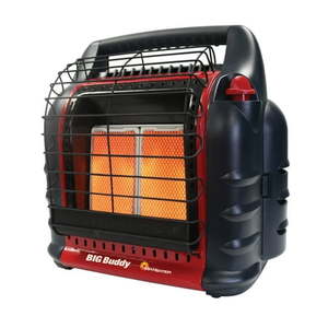lot 3601 image: Mr. Heater Big Buddy 4 000-18 000 BTU 3 Setting Portable LP Gas Heater Unit - Retail $119.00