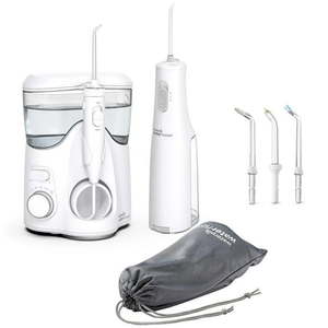 lot 6796 image: Waterpik Ultra Plus and Cordless Express Water Flosser - Retail $165.94