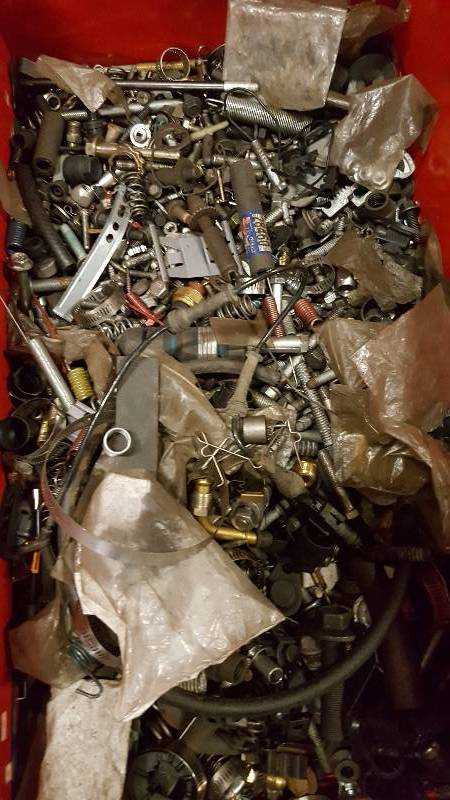 lot 1013 image: Probably the most used drawer in this box was this one.  Always something you need kept here.  If you dont have a drawer like this, nows your chance to get one.