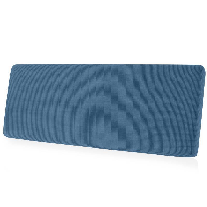 lot 5198 image: CHUN YI Stretch Loveseat Couch Cushion Cover Suitable for 2 Settee, Sofa Seat Slipcover with Spandex Jacquard Fabric(Medium,Denim Blue)