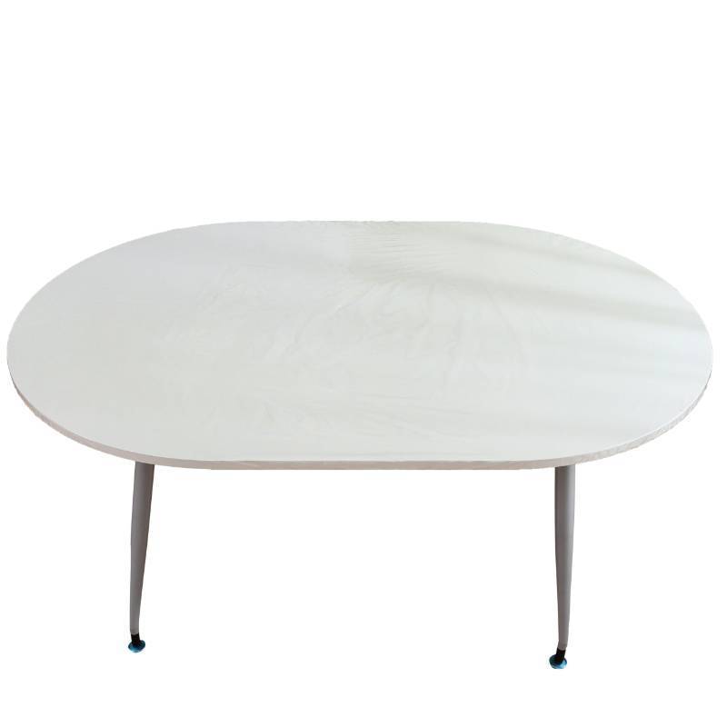 lot 5228 image: Walrus Clear Oval Vinyl Fitted Tablecloth Waterproof Oilcloth Heavy Duty Elasticized Table Cover Elastic Edge Design Plastic Tablecloth Protector for Oval Table