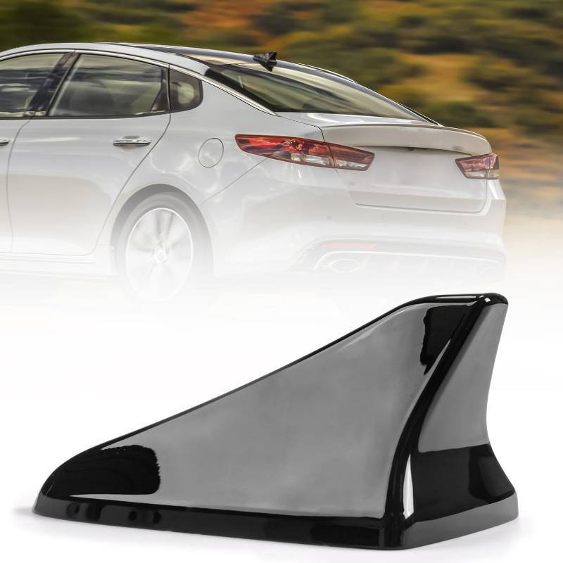 lot 6067 image: Bracingo Shark Fin Antenna Cover fit for Hyundai Sonata 2015-2019,Car Roof Aerial Caps for Kia Optima 2014-2020,for Elantra Sedan 2011-2016,for Genesis Sedan G80 2015-2017,96219 D5000EBQK (NOT Sport)