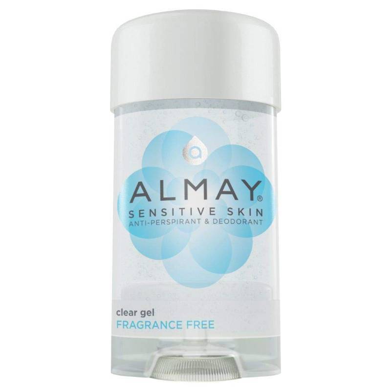 lot 6737 image: Almay Deodorant for Women, Gel Antiperspirant, Hypoallergenic, Dermatologist Tested for Sensitive Skin, Fragrance Free, 2.25 Oz