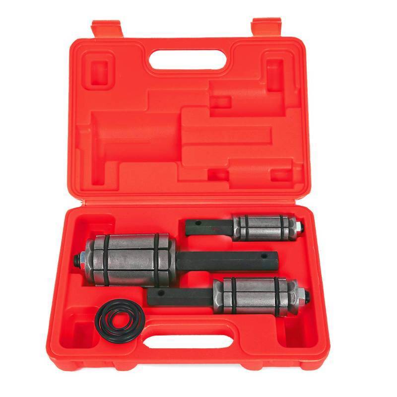 lot 4311 image: Stark USA 3-Pieces 118 to 3-12 Tail Exhaust Pipe Expander Exhaust Muffler Spreader Tail Pipe Muffler Exhaust Spreader Kit with Case