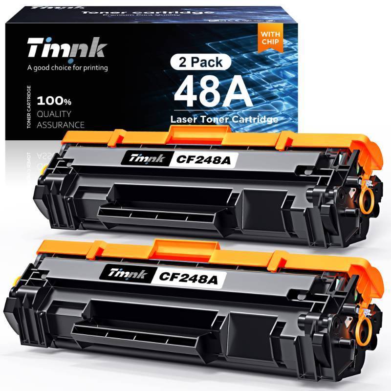 lot 2560 image: 48A CF248A 2-Pack High Yield Toner Cartridge  CF 48 248 A Works with HP Laserjet Pro M15a M15w M16a  Laserjet Pro MFP M28a M28w M29a M29w Printer