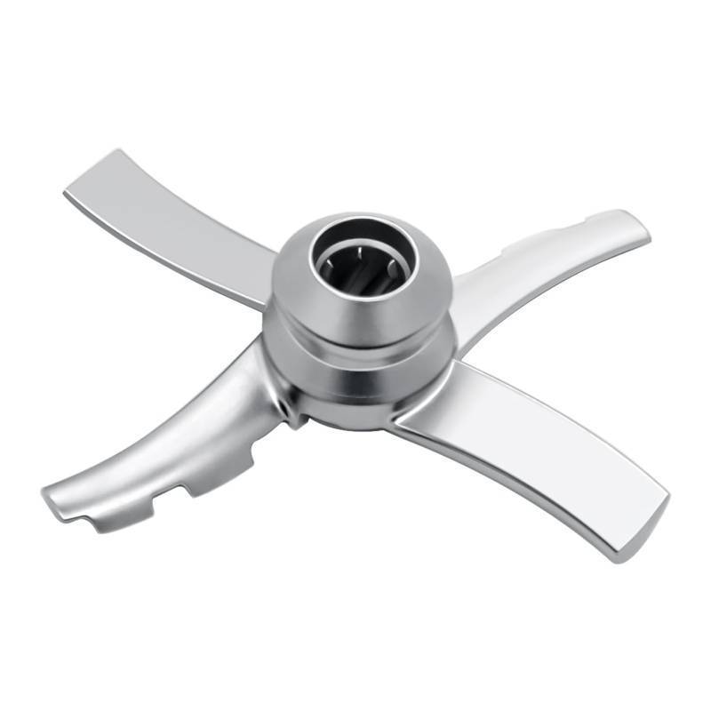 lot 9567 image: NANOBABY Replacement Paddle Blade Compatible with Ninja Creami NC300 Series Ice Cream Makers, Mixing Blade Paddle Replacement for Ninja NC299AMZ NC301 CN305A CN301CO, Stainless Steel, Silver