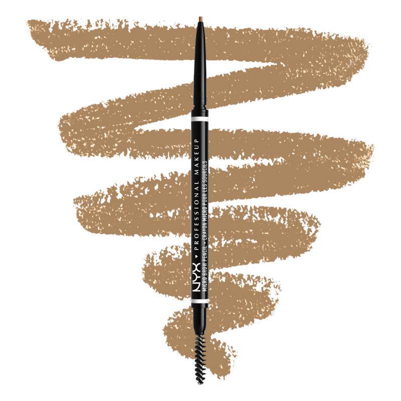 lot 7793 image: NYX PROFESSIONAL MAKEUP Micro Brow Pencil, Precise Eyebrow Pencil - Blonde