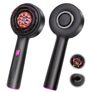 lot 8002 image: MPADQ Upgrade 2 in 1 Hair Oil Applicator Electric Hair Brushes for Hair Growth,Hair Oil Applicator Scalp Massager,IPX7 Waterproof Oil Dispenser for Hair - Retail $89.63