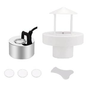 lot 8013 image: FITNATE 350mlH Mist Maker Metal Fogger Atomizer for Water Fountain Pond Pot Rockery Sink, with Removable Splash Guard,Atomized disc and Changing Tools