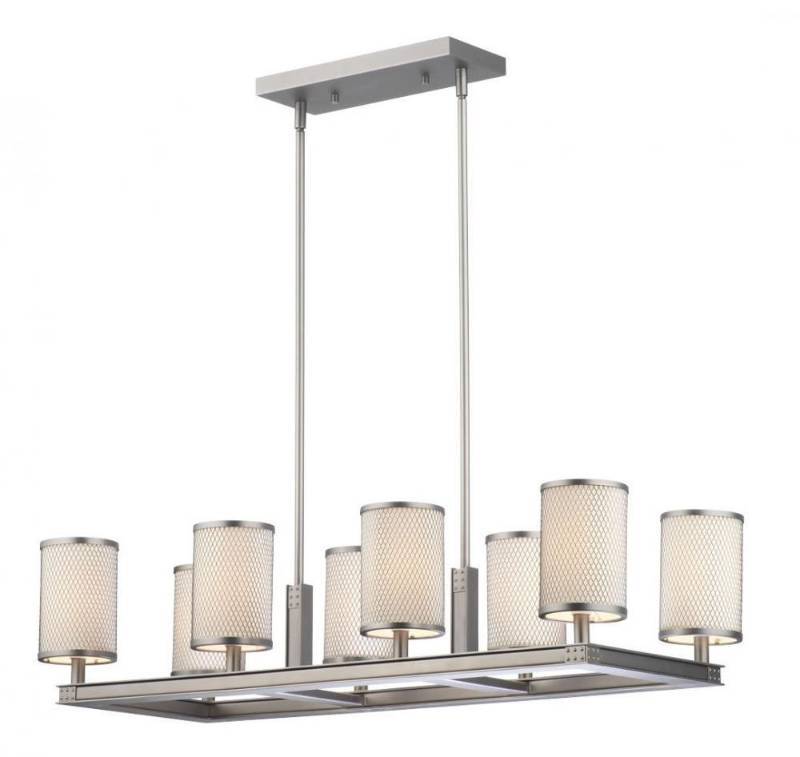 Philips Forecast 8 Light Chandelier Gun Metal Finish Philips Forecast 8 Light Chandelier Gun Metal Finish