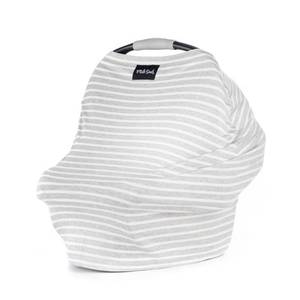 lot 53 image: Milk Snob Nursing CoverBaby Car Seat Canopy - Heather Stripe